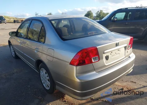 2004 Honda Civic Lx from USA, damaged, VIN JHMES16554S001727